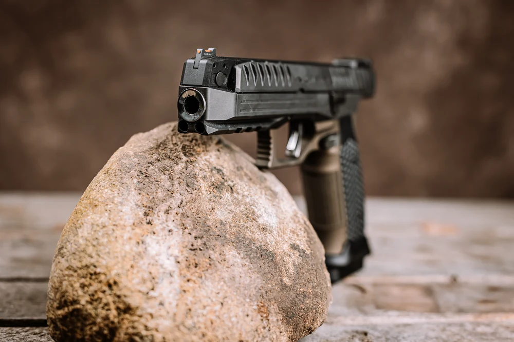 Konstrukcja i założenia techniczne pistoletu Laugo Arms Alien 7 Laugo Arms Alien