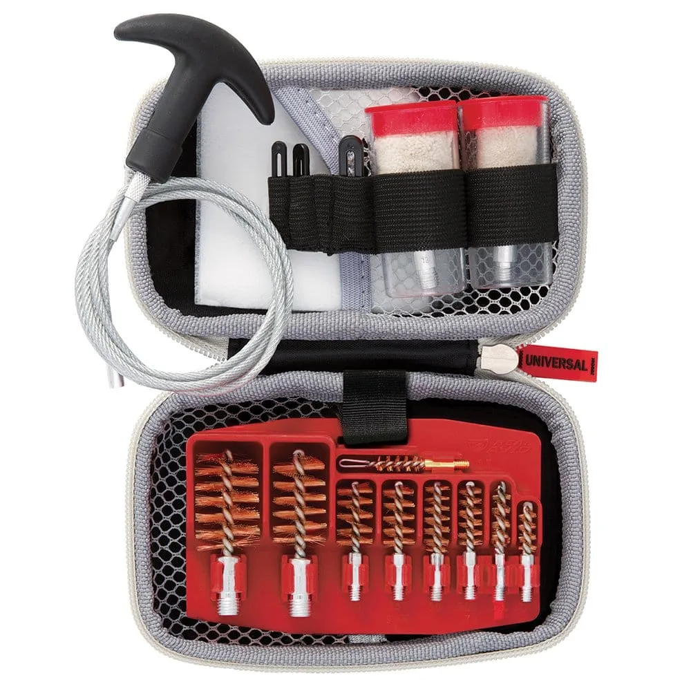Jak wyposażyć domowy warsztat strzelca? Stanowisko serwisowe, czyszczenie broni, przegląd narzędzi Real Avid 11 Real Avid - Zestaw do czyszczenia broni Gun Boss® - Universal Flex Rod Kit - AVGCK310-U